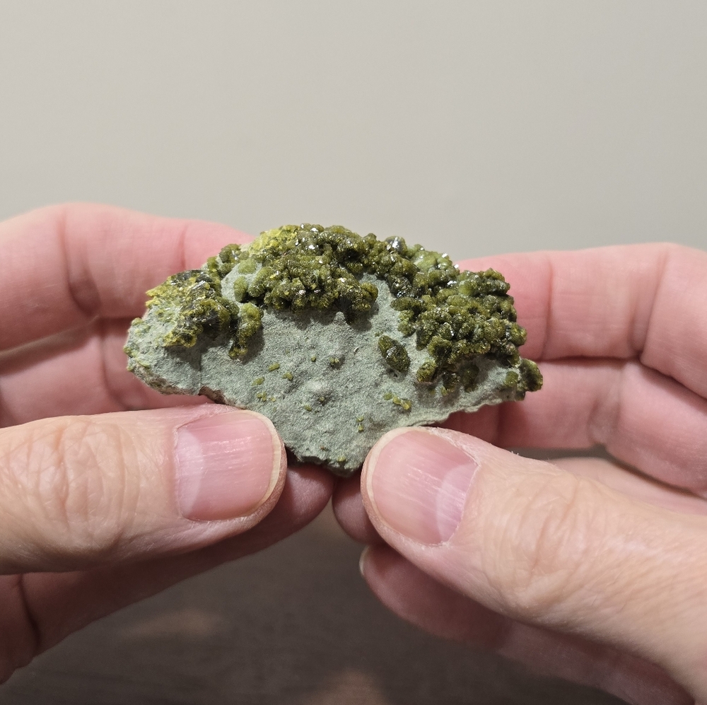 Epidote Crystal Cluster #L